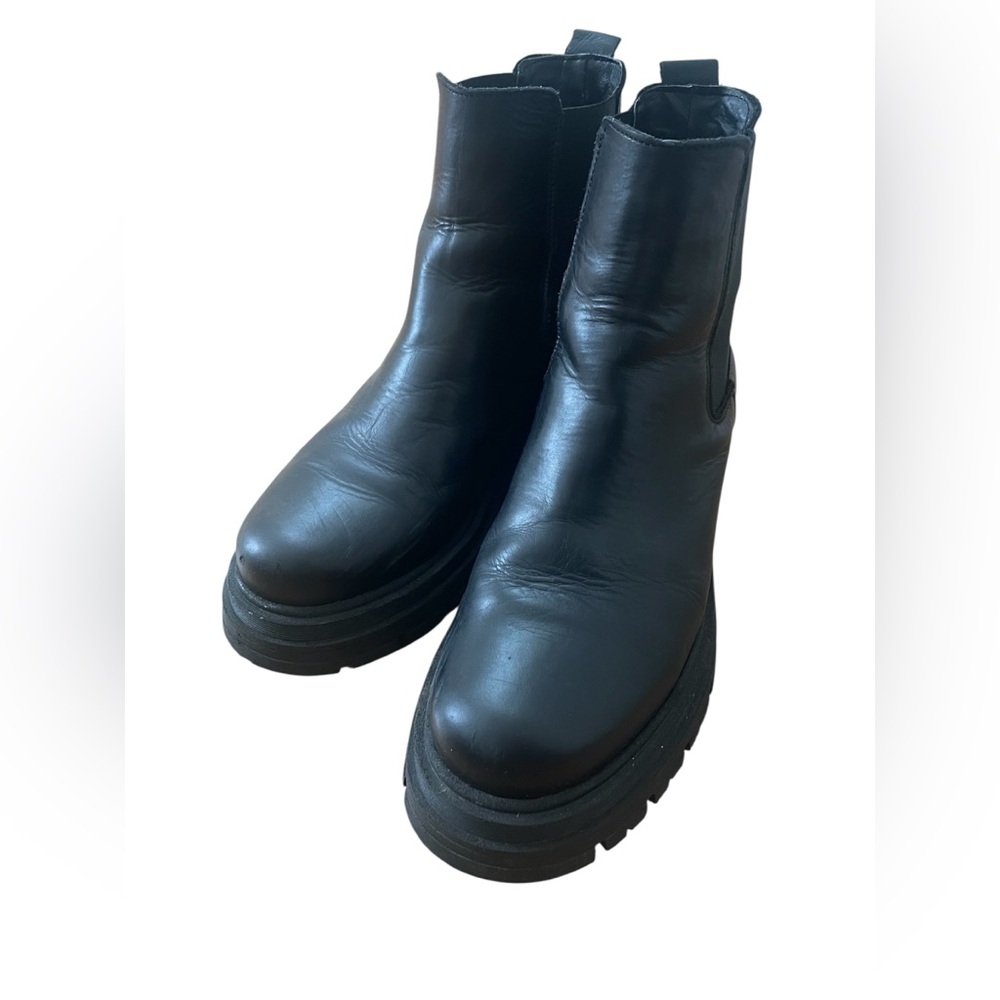 Eclipse Black Combat & Moto Boots